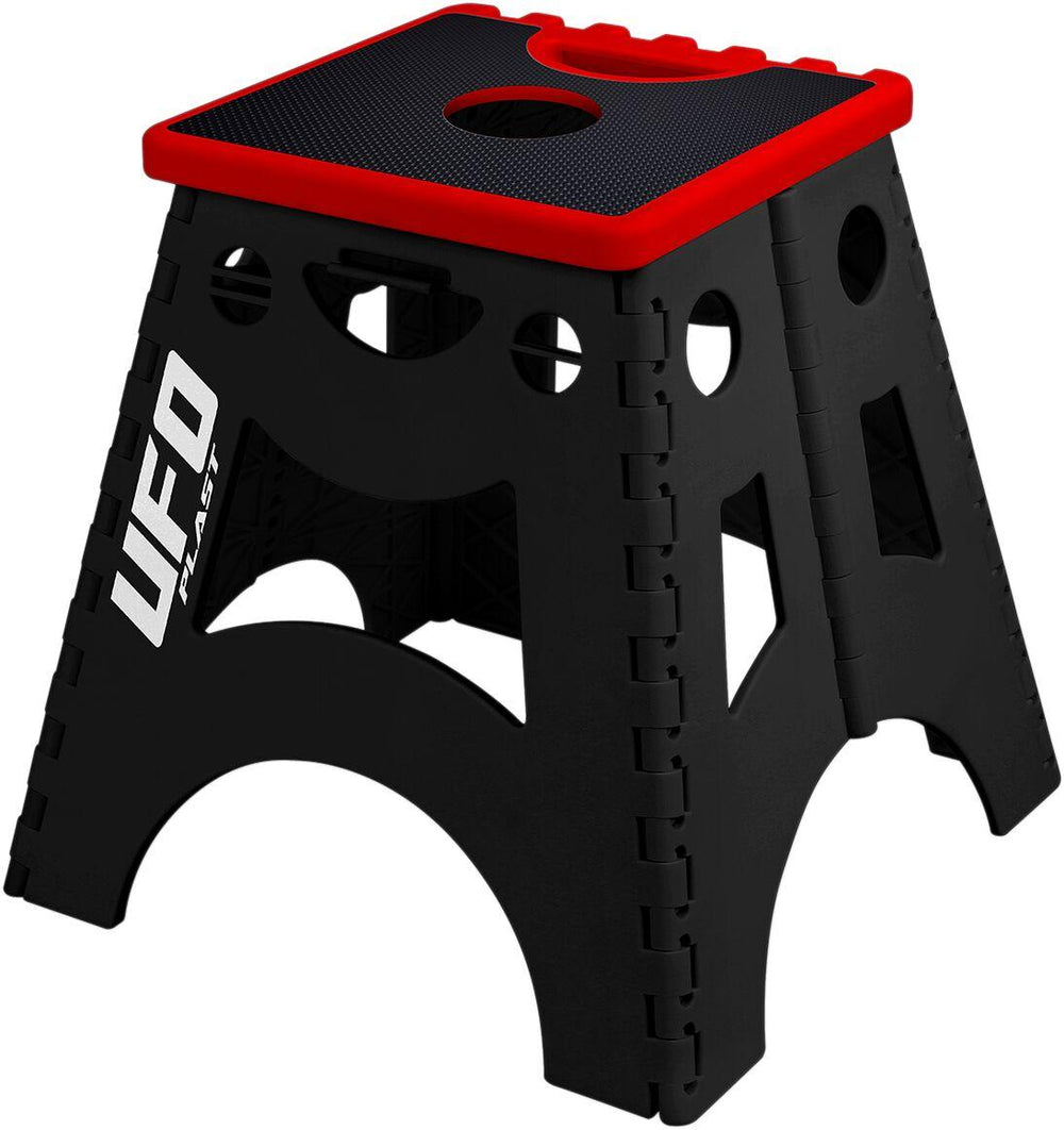 UFO Folding Paddock Stand - Black Red