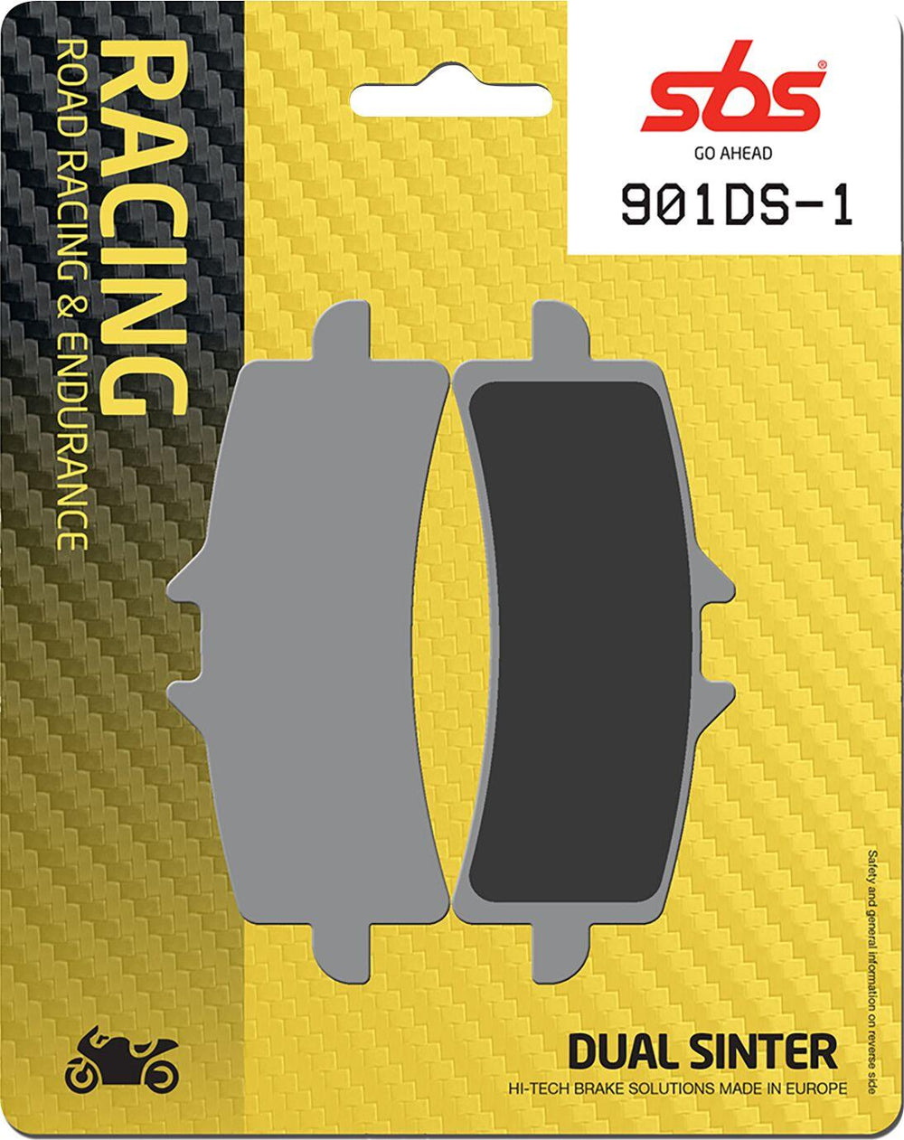 SBS DS Dual Sintered Front Brake Pads For Kove 321 RR 2023