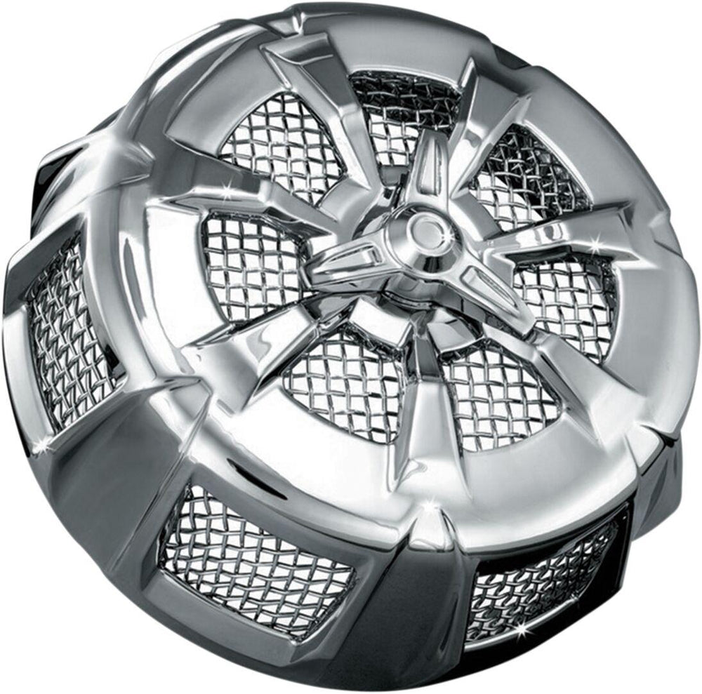 Kuryakyn Alley Cat Air Cleaner Cover For Harley Davidson FLHTCU 1690 2016 - Chrome