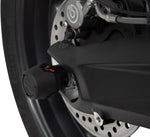 SW Motech Rear Axle Slider Set For BMW G 310 GS ABS 2017-2024 - Black