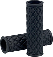 Biltwell Alumicore Grips For 25.4 mm (1") Handlebars - Black