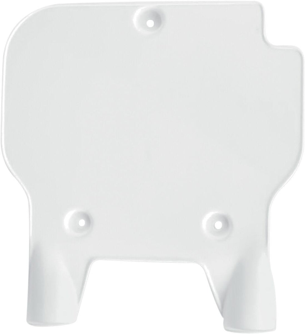 UFO Front Number Board For Kawasaki KX80 1991-1997 - White