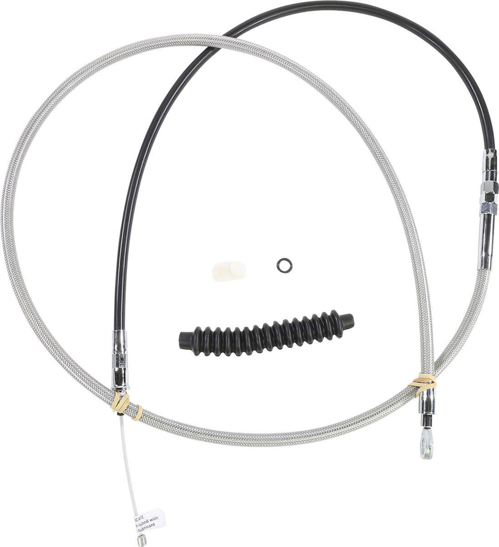 Drag Specialties Clutch Cable For Harley Davidson FLHR 1584 2008 188 cm (74") - Chrome