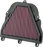 K&N High Flow Air Filter For Triumph Daytona 675 2006-2012 - Black Red