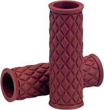 Biltwell Alumicore Grips For 25.4 mm (1") Handlebars - Oxblood