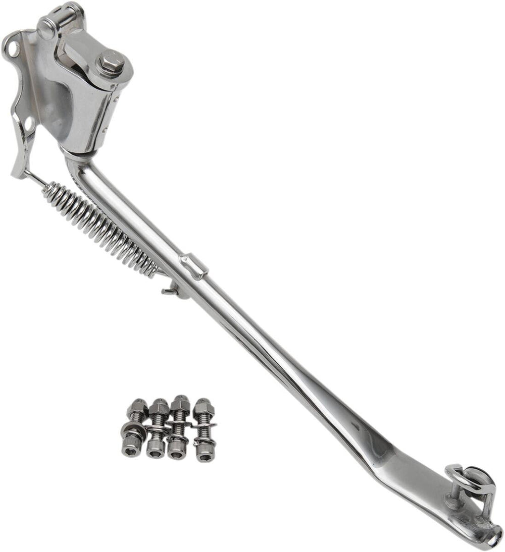 Drag Specialties  Kickstand Kit For Harley Davidson FLST 1340 1987-1990 Shortens 25.4 mm (1") - Chrome