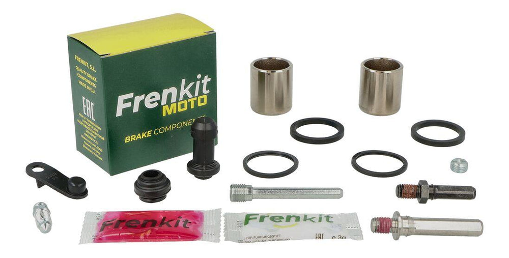 Frenkit Superkit Caliper Repair Kit For Yamaha MAJESTYS 125 2014 Fits Front Or Rear - Black/Silver/Stainless Steel