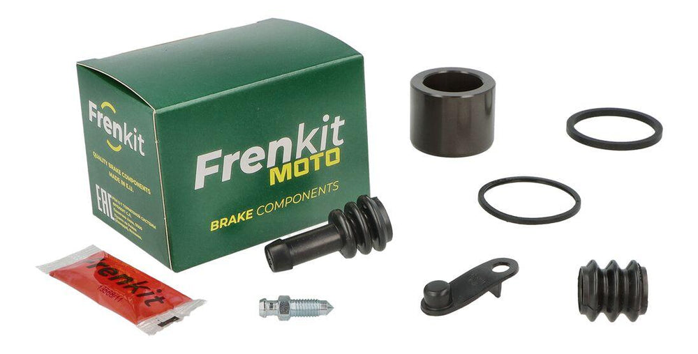 Frenkit Caliper Repair Kit With Piston For Kawasaki Z 1000 2010-2013 Rear - Black/Silver