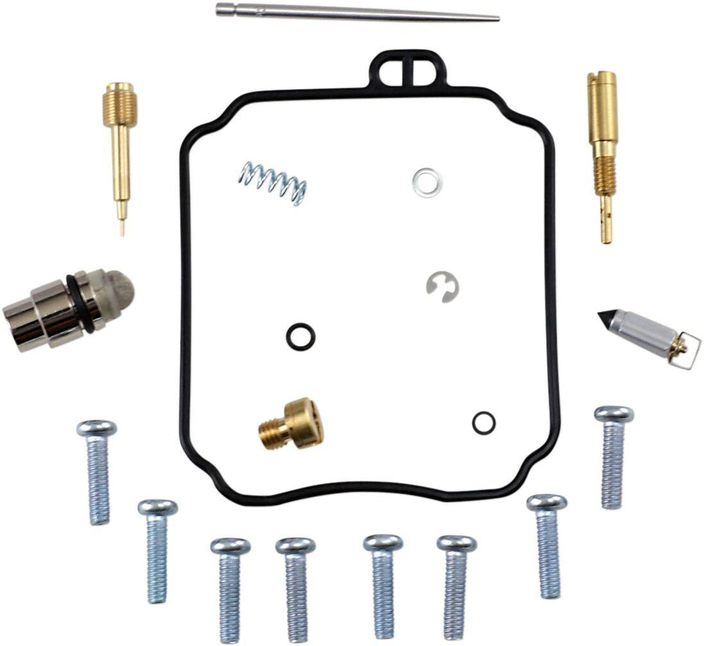 Parts Unlimited Carburettor Repair Kit For Yamaha XV 250 1995-1999 - Black Gold Silver