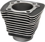 Drag Specialties Replacement Cylinders for XL Evolution-Style Motors For Harley Davidson XL 1200 C 1996-2003 - Black Highlighted Fins