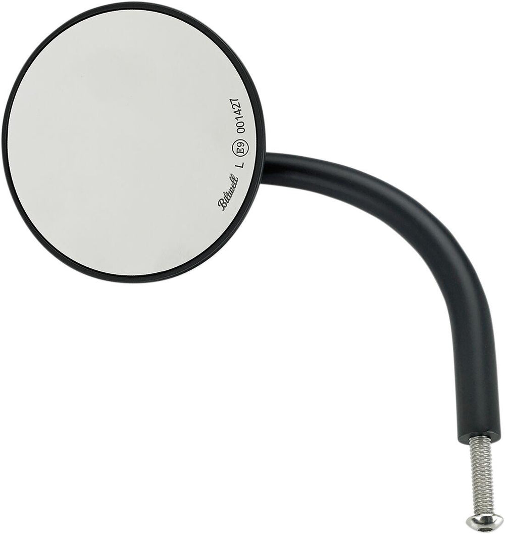Biltwell Utility Mirror With Perch Mount - Black