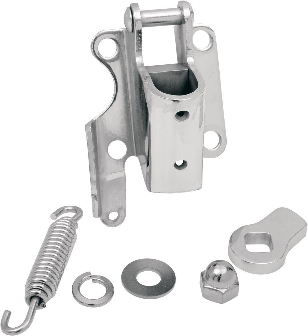 Drag Specialties Kickstand Mounting Repair Kit For Harley Davidson EL 1000 1936-1952 - Chrome