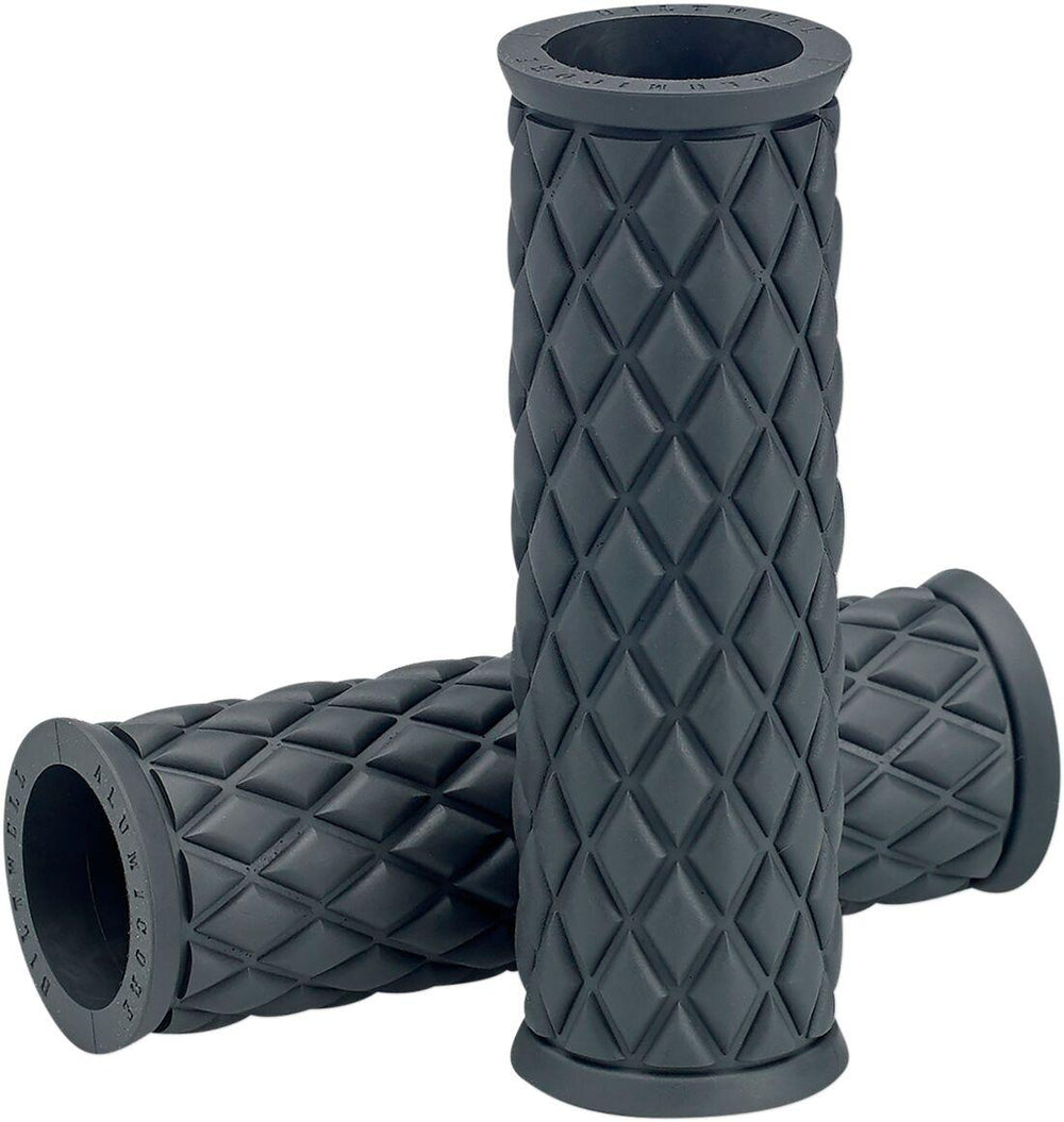 Biltwell Alumicore Grips For 25.4 mm (1") Handlebars - Grey