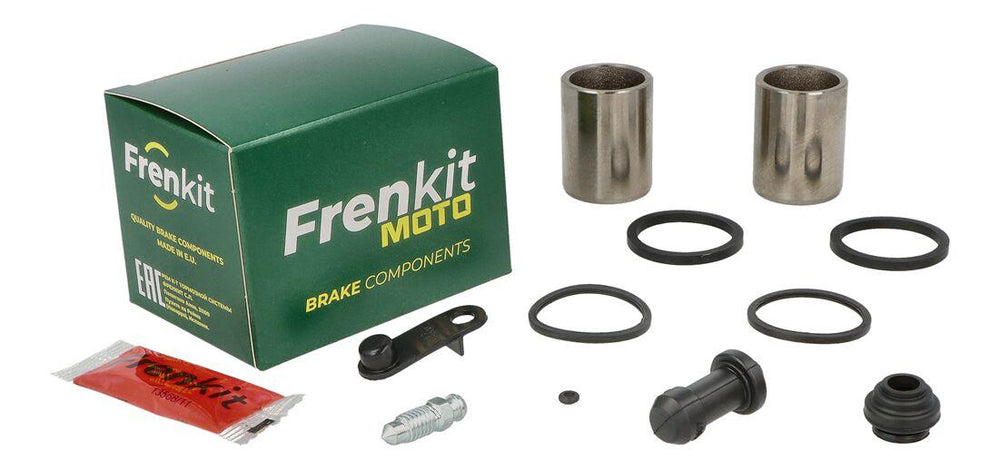 Frenkit Caliper Repair Kit With Piston For Kawasaki EN 650 2015-2020 Front - Black/Silver