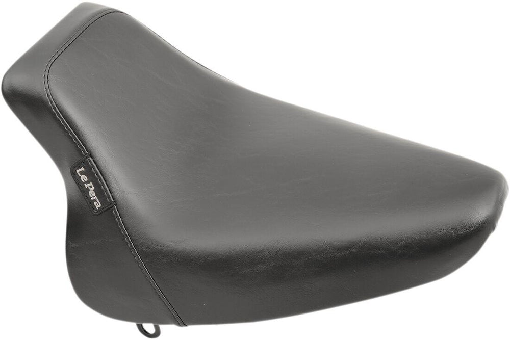 LE Pera Bare Bones Solo Foam Seat For Harley Davidson FLST 1450 2006 Smooth - Black