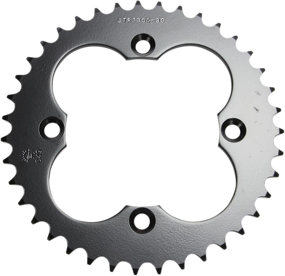 JT Steel Sprocket For Honda ATC250 ES 1986 Rear 39T - Black