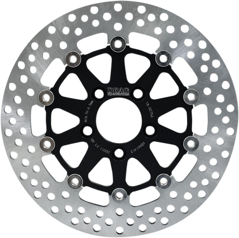 Drag Specialties FT Series Brake Disc For Harley Davidson FLH 1868 2021 Rear - Black