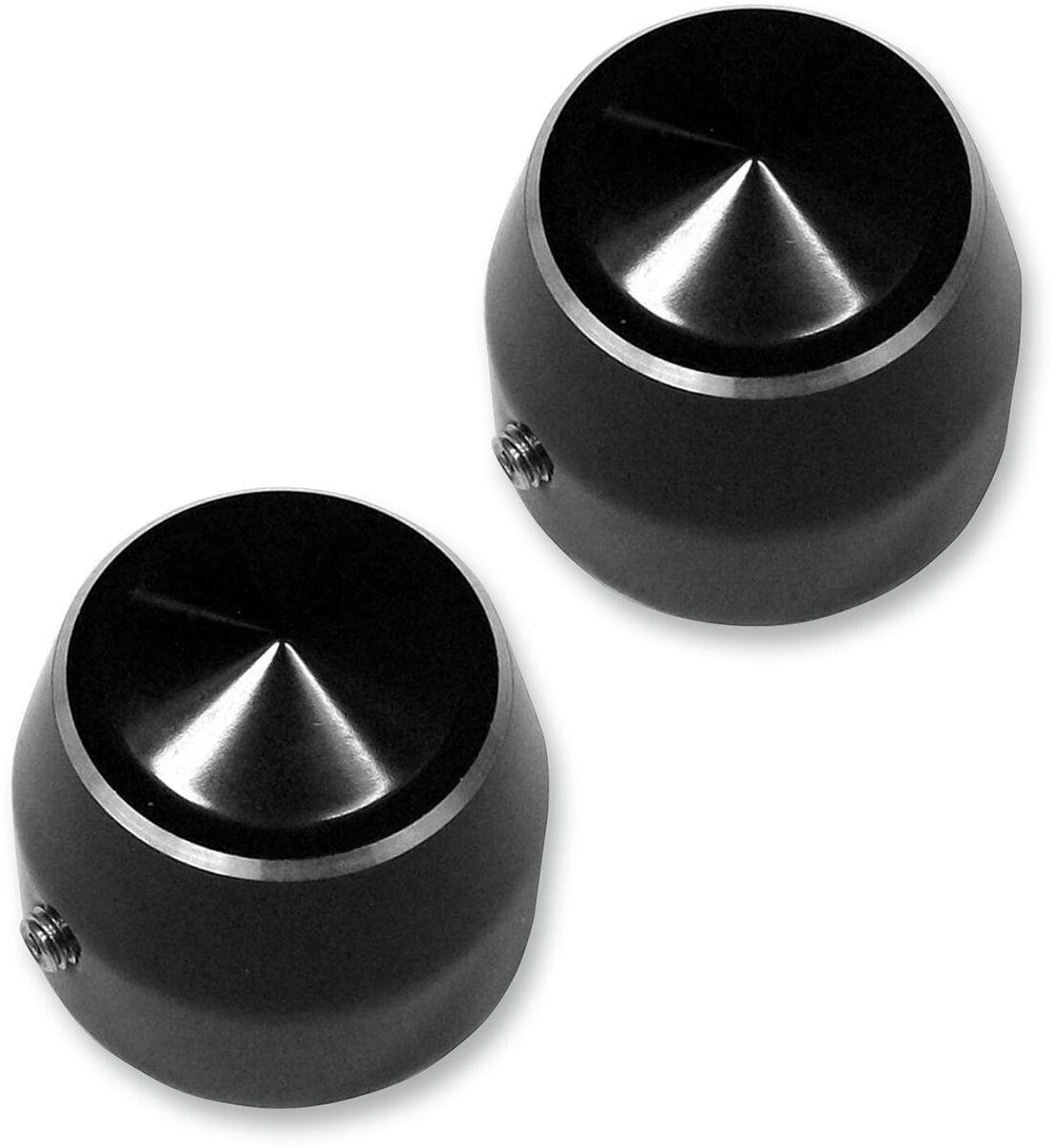 Accutronix Elite Front Axle Cap Front 25.4 mm (1") - Black