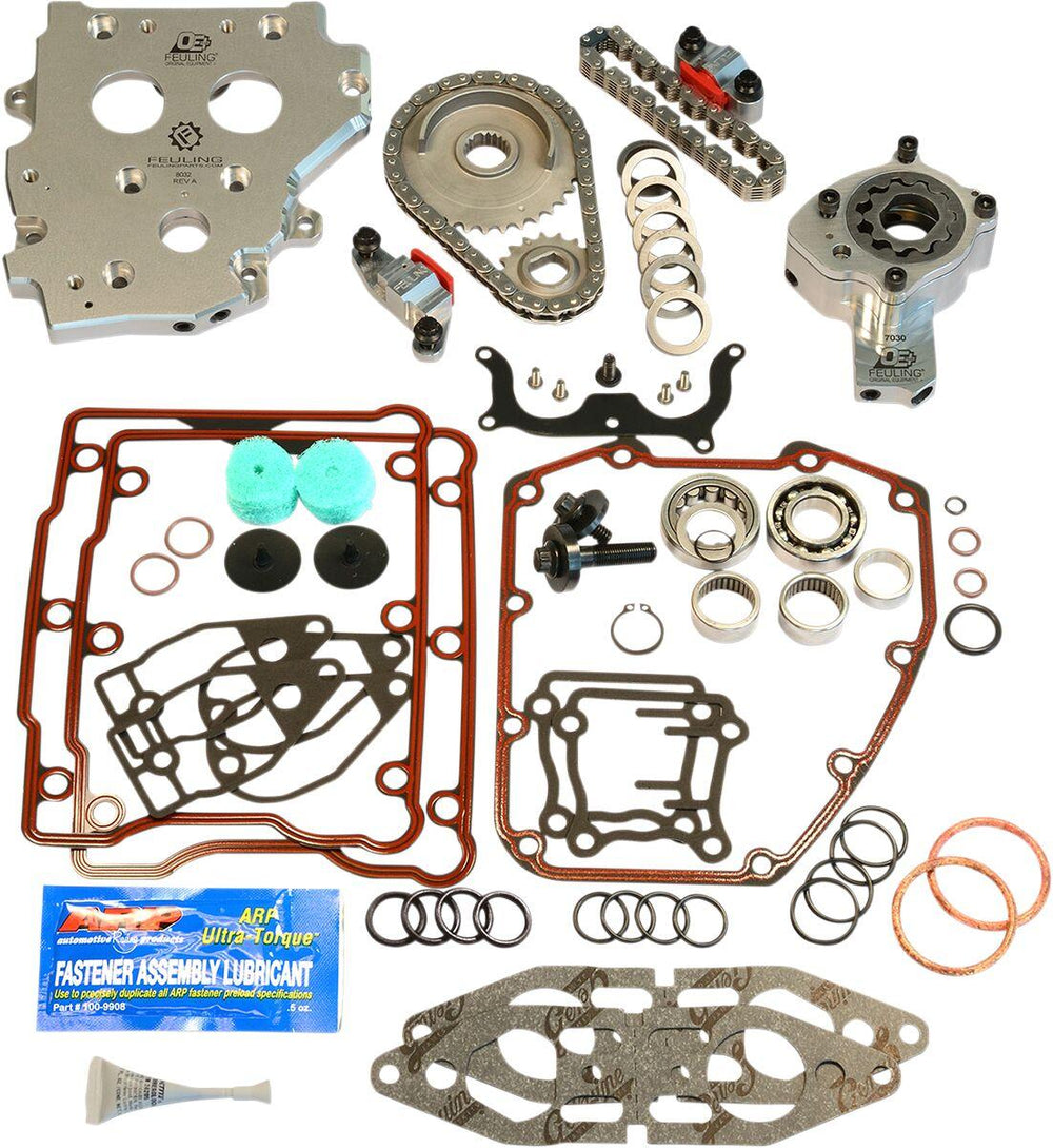 Feuling Parts OE+ Conversion Camplate Hydraulic Cam Chain Tensioner Kit For Harley Davidson FLHR 1450 1999-2001