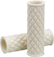 Biltwell Alumicore Grips For 25.4 mm (1") Handlebars - White