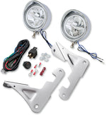 Show Chrome 3.5" LED Driving Light Kit For Harley Davidson FLHT 1340 1996-1998