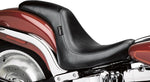 LE Pera Full Length Silhouette 2 Up Seat For Harley Davidson FXSTD 1450 2000-2006 Plain - Black
