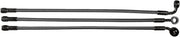 Magnum Shielding Braided Non-ABS Front Brake Hose Kit For Harley Davidson XL 1200S 1996-2003 Front Upper 38 cm (15") - Black Black Pearl