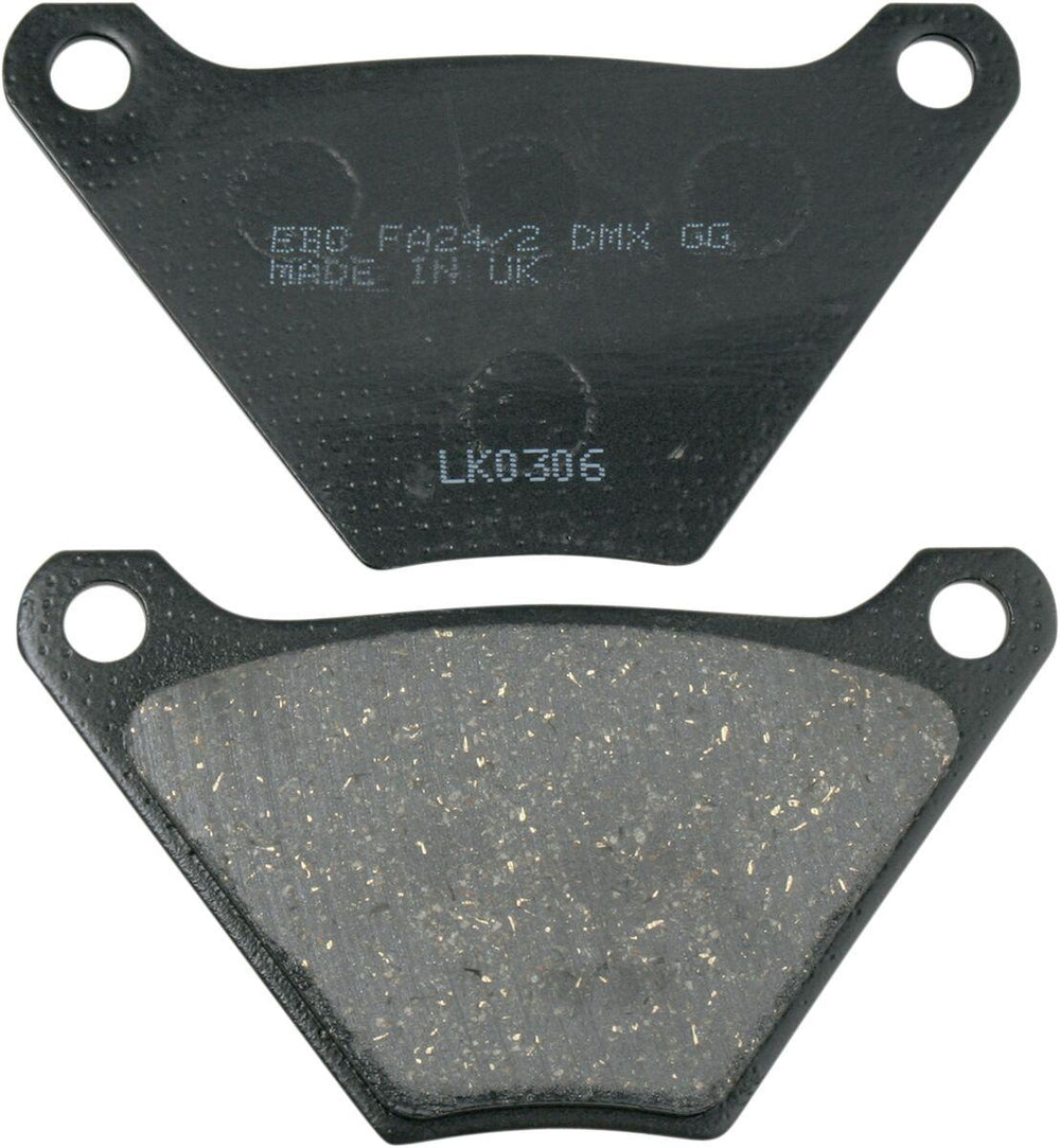 EBC Organic Banana Caliper Brake Pads For Harley Davidson FL 1200 Electra Glide 1972-1977 Fit Front Or Rear