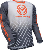 Moose Racing Sahara Jersey - Grey Orange