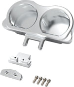 LA Choppers Dual Gauge Mount For Performance Risers For Harley Davidson FLTRK 1868 ABS 2020-2024 - Unfinished