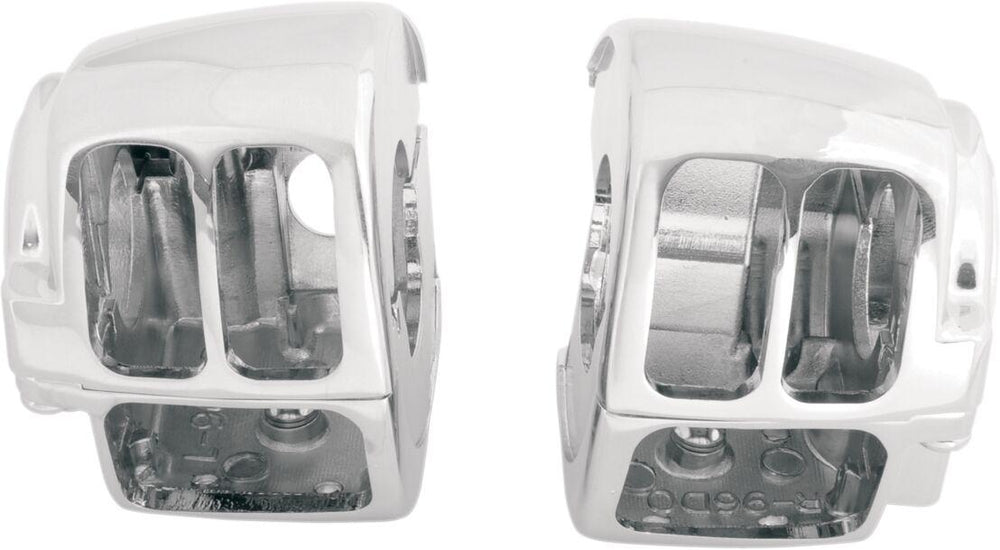 Drag Specialties Handlebar Switch Housing Kit For Harley Davidson FLHR 1584 2008 - Chrome