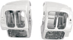 Drag Specialties Handlebar Switch Housing Kit For Harley Davidson FLHR 1584 2008 - Chrome