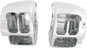 Drag Specialties Handlebar Switch Housing Kit For Harley Davidson FLHR 1584 2008 - Chrome