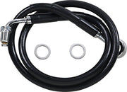 Drag Specialties Extended Length Stainless Steel Brake Hose For Harley Davidson FXFB 1750 2018-2019 Front Upper