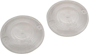 Drag Specialties Replacement Turn Signal Lenses For Harley Davidson FLHR 1340 1994-1998 Fits Front Or Rear Clear