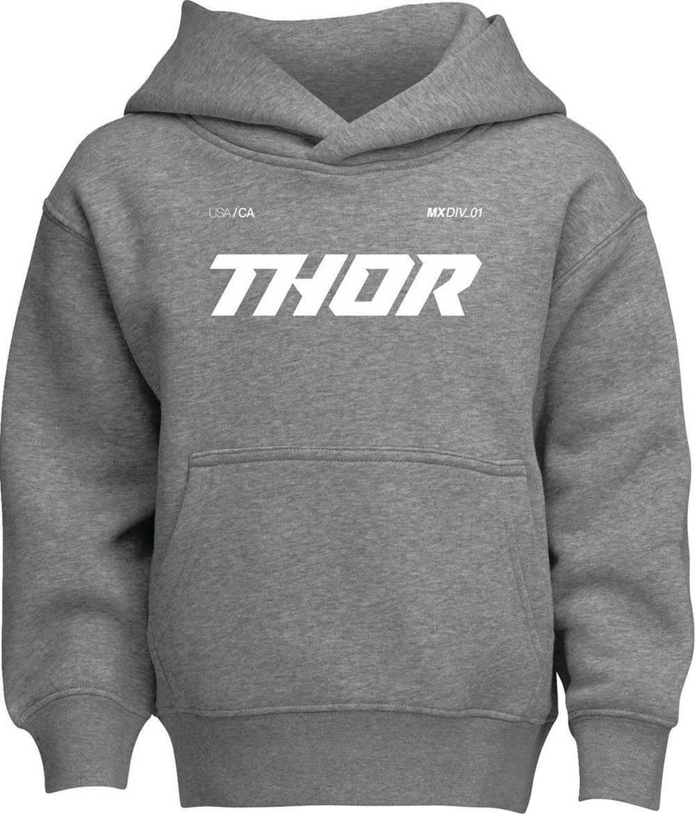 Thor Youth Brave Pullover Hoodie - Heather Grey
