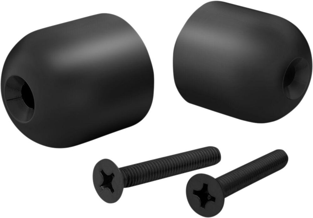 Show Chrome Handlebar Weights For Can Am Spyder 1330 F3 2015-2022 - Black
