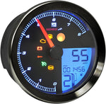 Koso HD-04 Speedometer/Tachometer For Harley Davidson FLD 1690 2012-2013 Black