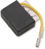 Parts Unlimited Voltage Regulator For Polaris 440 LC 1993-1997 - Black