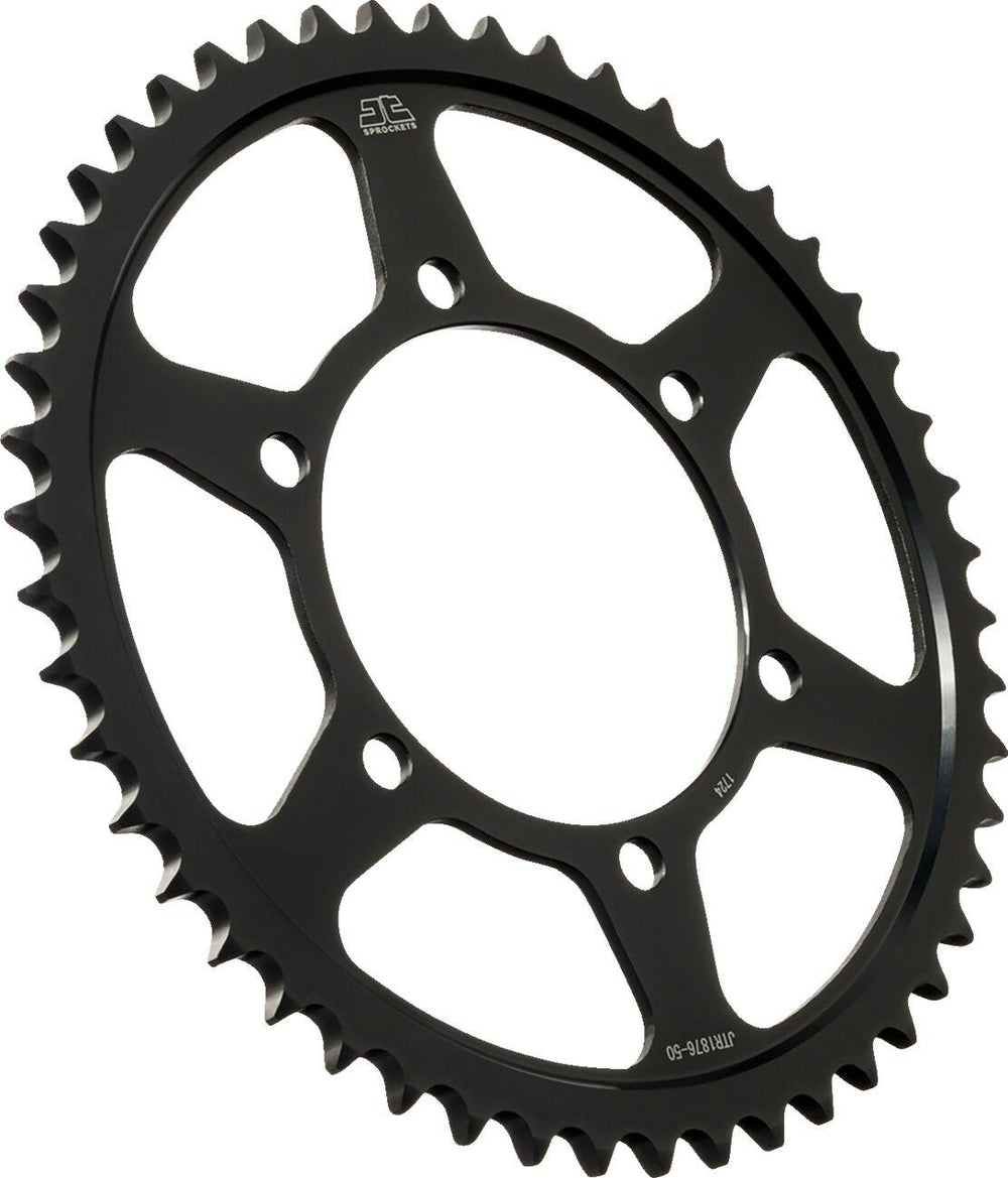 JT Steel Sprocket For Yamaha FZ-07 700 2015-2017 Rear 50T - Black