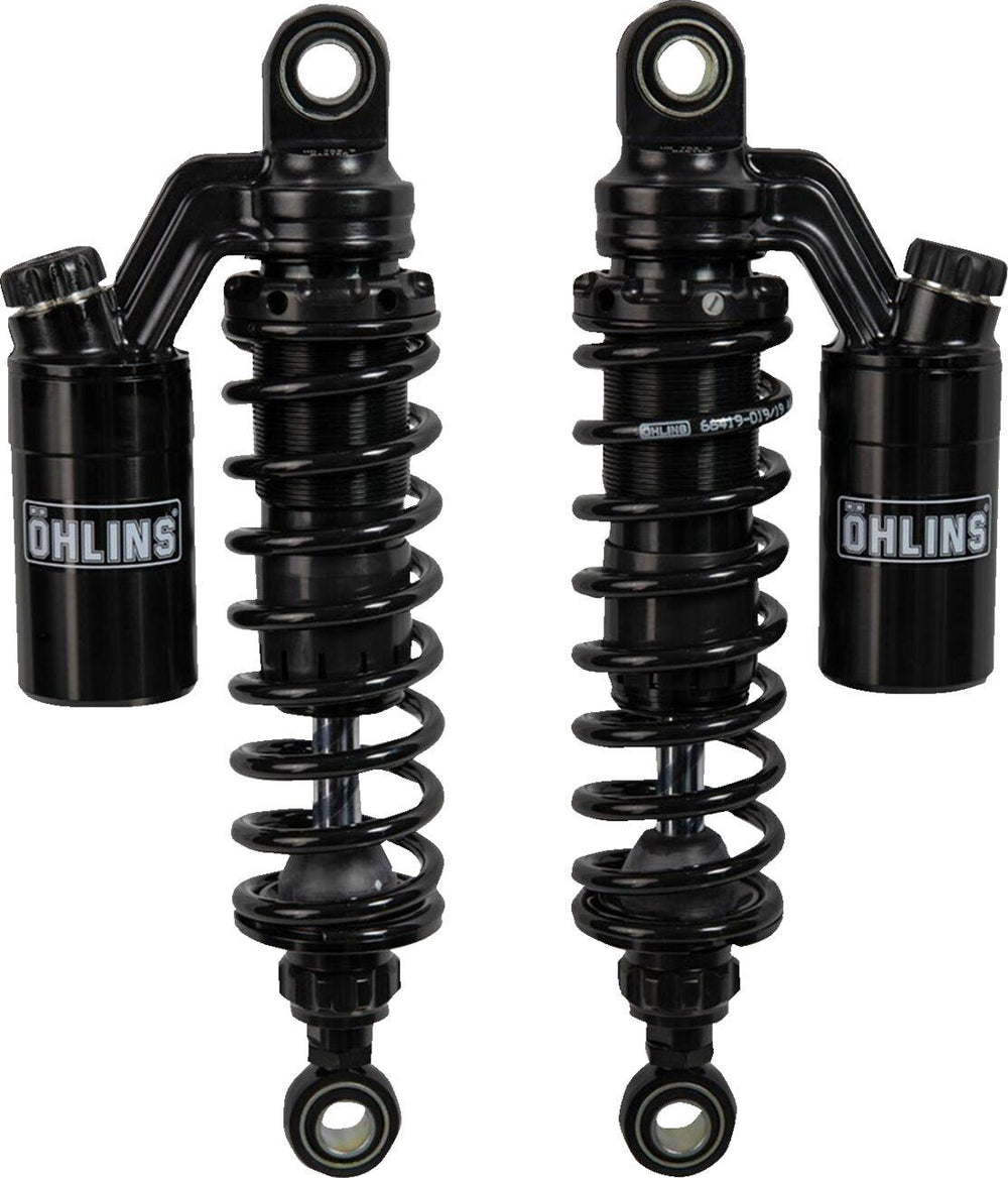 Ohlins Twin Shocks STX36P For Harley Davidson FXD 1340 1995-1998 Rear 305mm (12.007") - Black