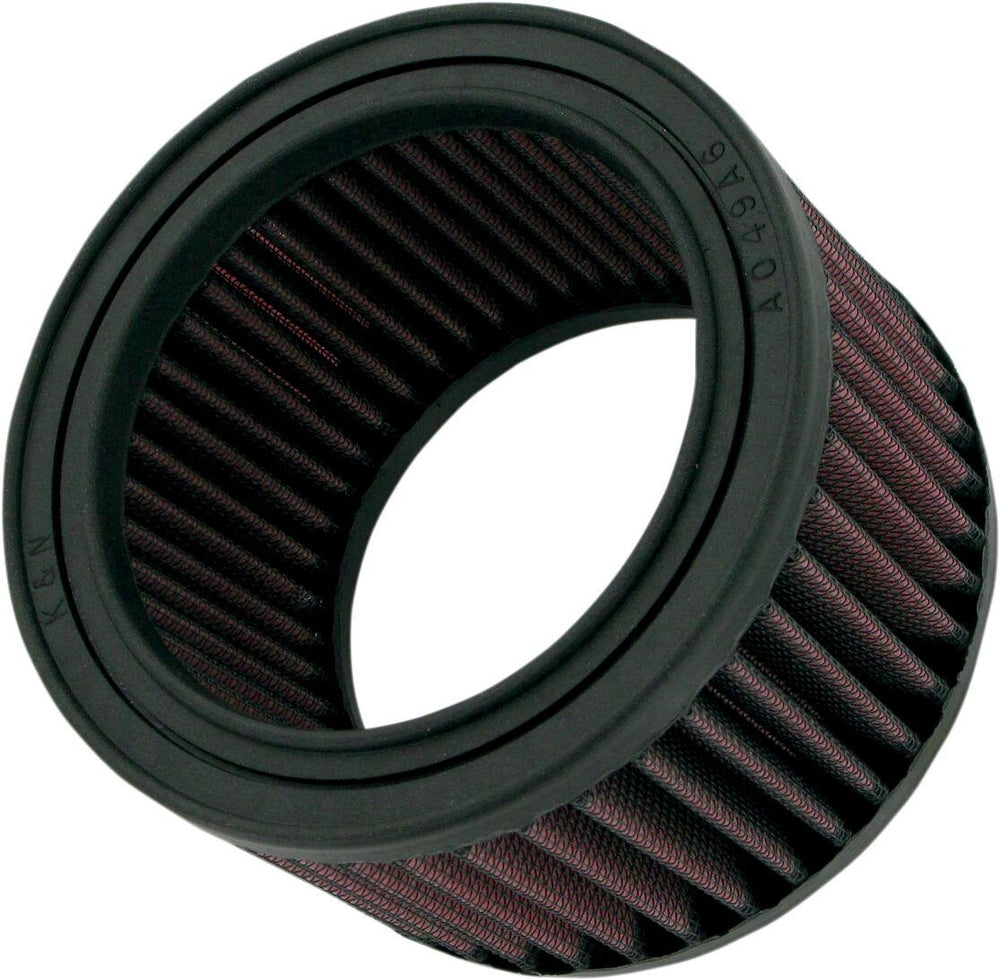K&N High Flow Air Filter For Honda NX650 1988-2000 - Black Red