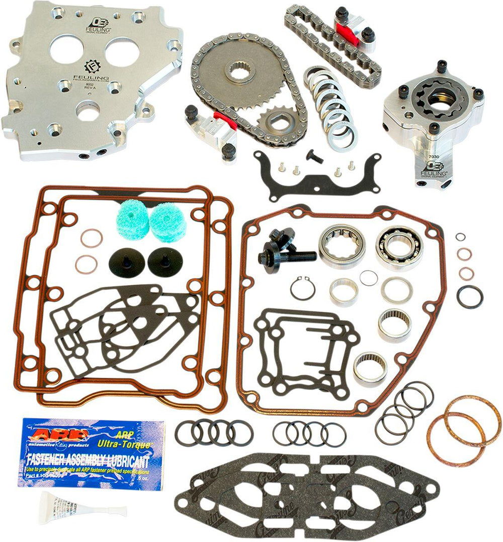 Feuling Parts OE+ Hydraulic Cam Chain Tensioner Conversion Kit For Harley Davidson FLHR 1450 2002-2003