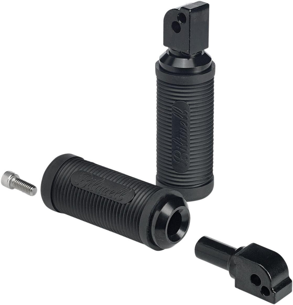 Biltwell Norman Footpegs For Harley Davidson FLDE 1750 2018-2020 - Black