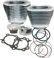 S&S Cycle Big Bore Cylinder Kit For Harley Davidson FLD 1690 2012-2013 - Silver