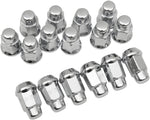 ITP Lug Nuts For Segway Fugleman 1000 4x4 UF 2021 17 mm Head - Chrome/Silver