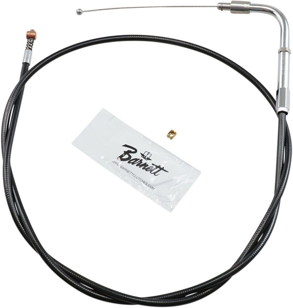 Barnett  Vinyl Throttle Idle Cable For Harley Davidson FXDWG 1340 1996-1998 96.5 cm (38") - Black