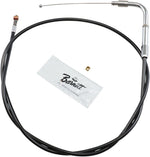 Barnett  Vinyl Throttle Idle Cable For Harley Davidson FXDWG 1340 1996-1998 96.5 cm (38") - Black