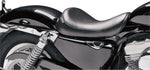 LE Pera Silhouette Solo Seat For Harley Davidson XL1200C 2004-2020 Smooth 12 x 14-1/2" - Black