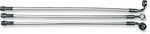 Magnum Shielding Braided Non-ABS Brake Hose Kit For Harley Davidson FLHR 1340 1994-1998 Front 58.5 cm (23") - Chrome